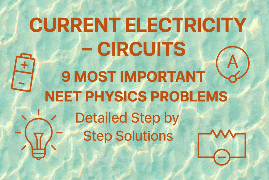 current-electricity-circuits-important-problems
